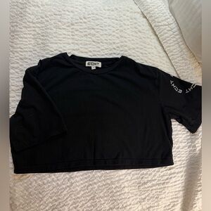ECHT Black Women’s Crop Top